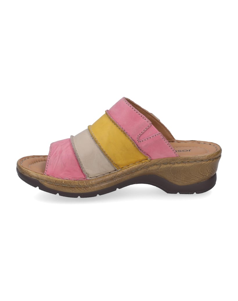 JOSEF-SEIBEL-Clog-Catalonia-64,-pink-multi-pink