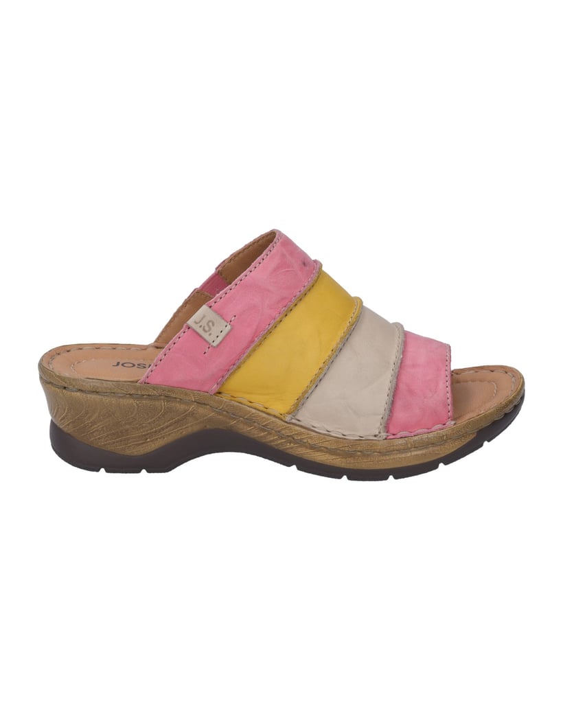 JOSEF-SEIBEL-Clog-Catalonia-64,-pink-multi-pink