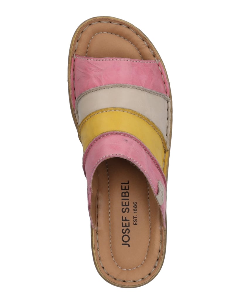 JOSEF-SEIBEL-Clog-Catalonia-64,-pink-multi-pink