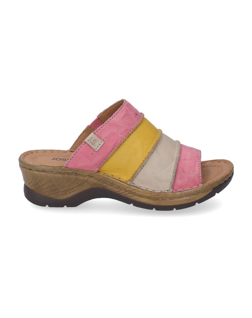JOSEF-SEIBEL-Clog-Catalonia-64,-pink-multi-pink