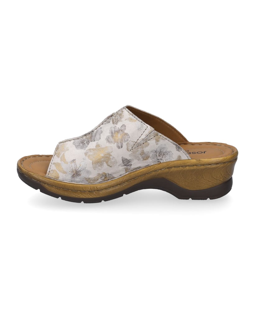 JOSEF-SEIBEL-Clog-Catalonia-58,-creme-multi-beige