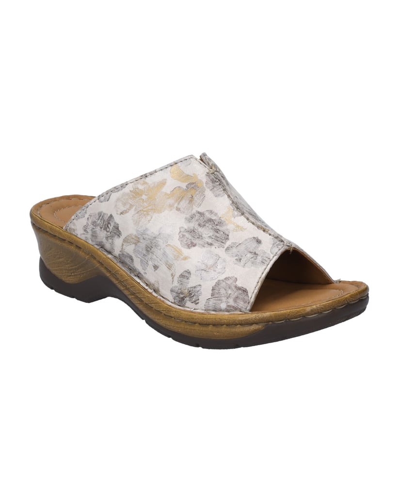 JOSEF-SEIBEL-Clog-Catalonia-58,-creme-multi-beige