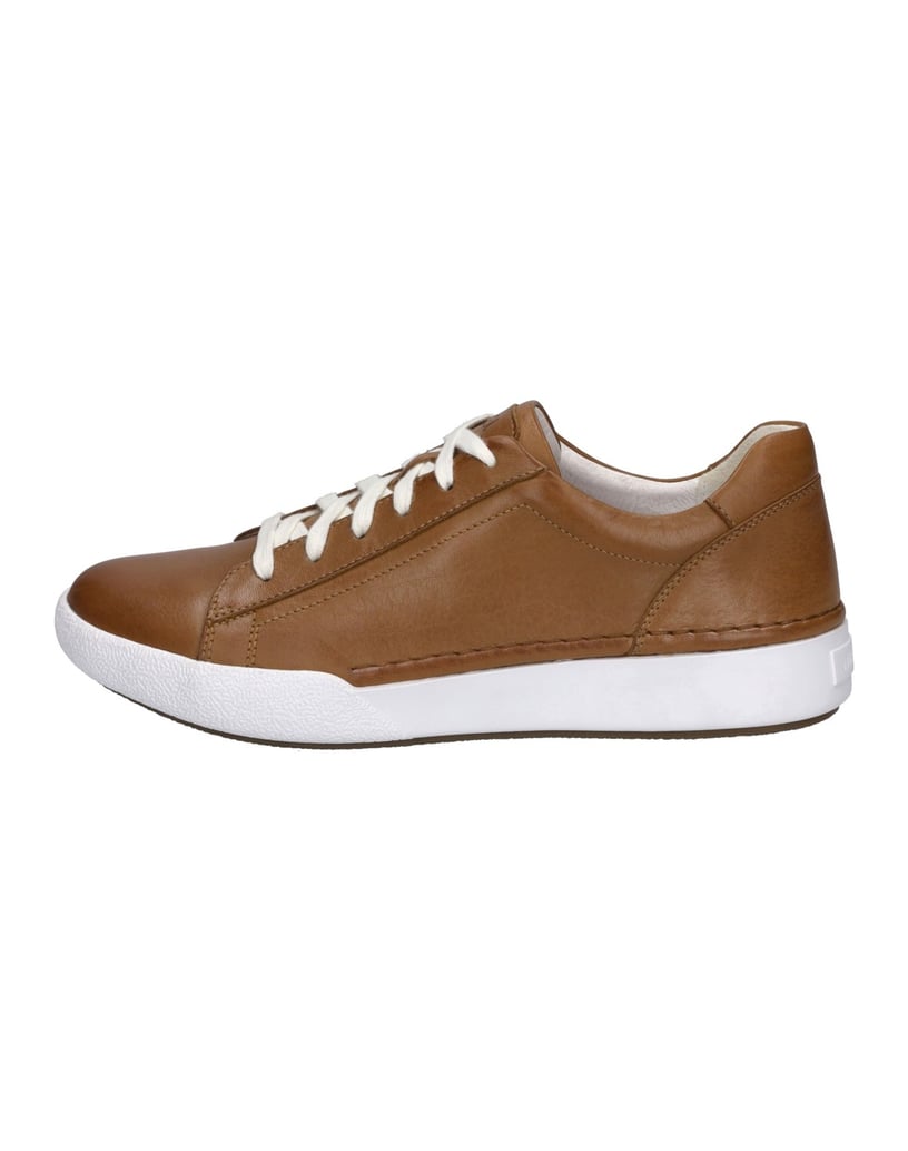 JOSEF-SEIBEL-Sneaker-Claire-01,-camel-cognac