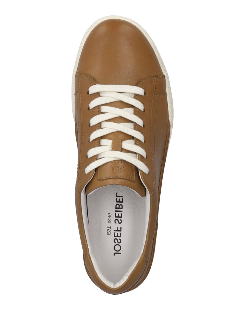 JOSEF-SEIBEL-Sneaker-Claire-01,-camel-cognac