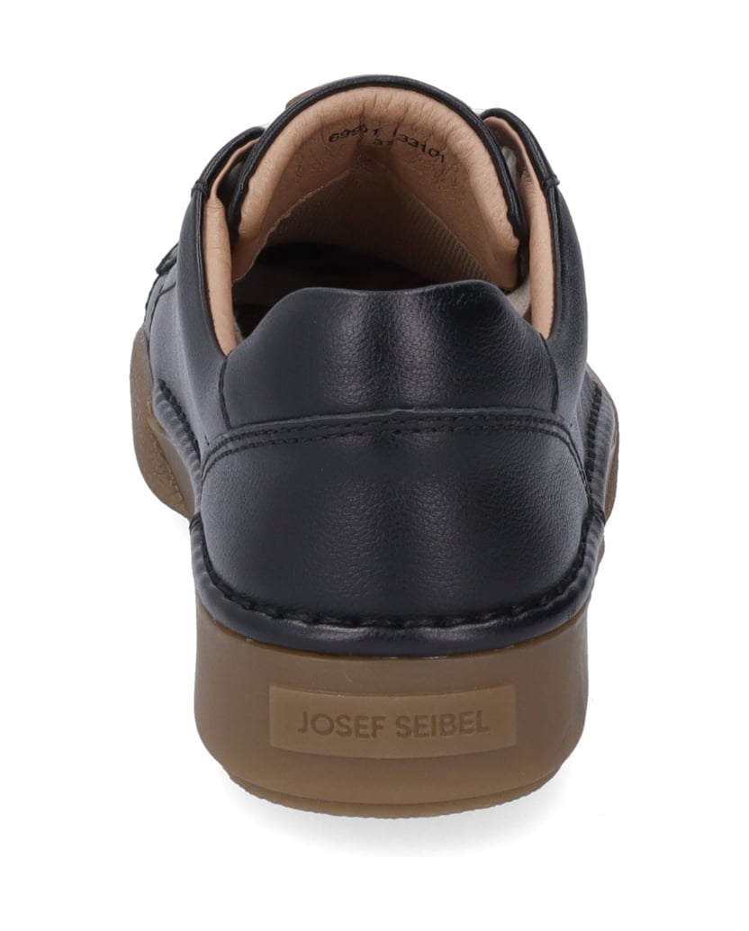 JOSEF-SEIBEL-Sneaker-Claire-01,-schwarz-kombi-schwarz
