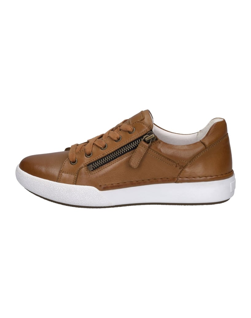JOSEF-SEIBEL-Sneaker-Claire-03,-camel-cognac