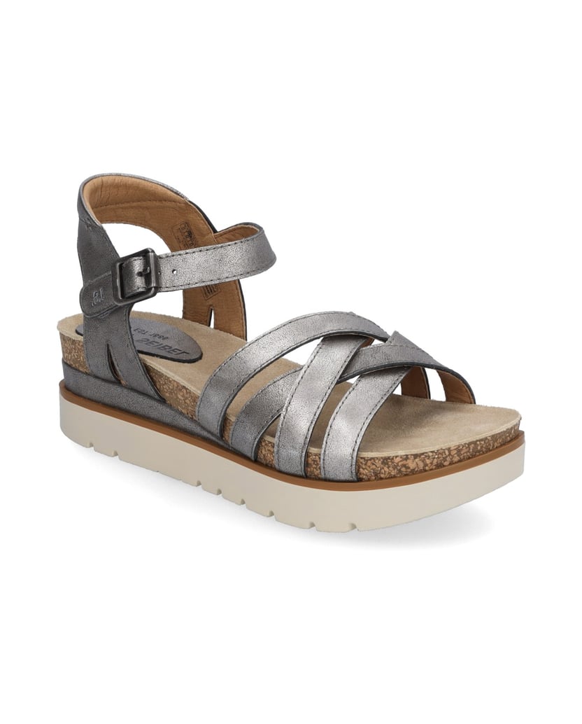 JOSEF-SEIBEL-Sandale-Clea-14,-platin-grau