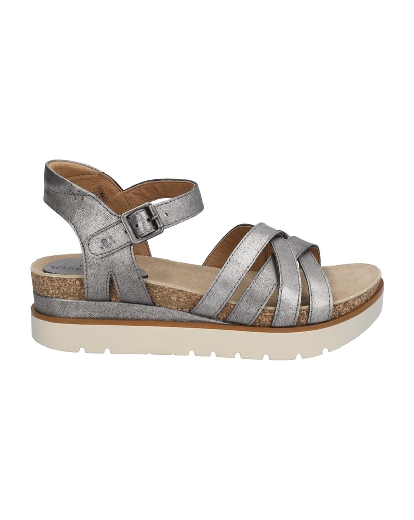 JOSEF-SEIBEL-Sandale-Clea-14,-platin-grau