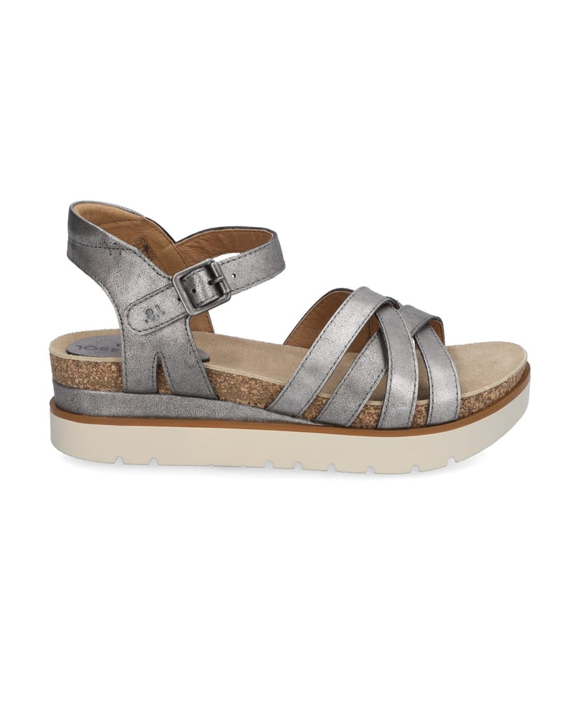 JOSEF-SEIBEL-Sandale-Clea-14,-platin-grau