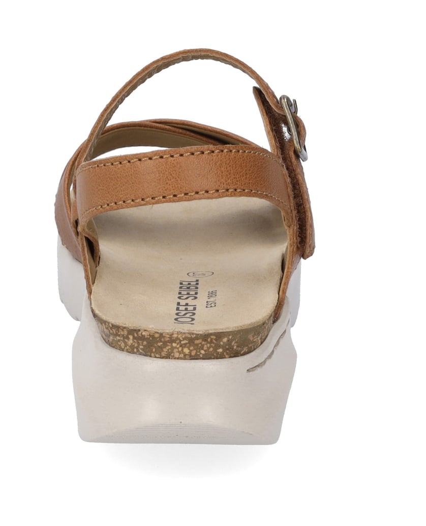 JOSEF-SEIBEL-Sandale-Celine-03,-camel-cognac