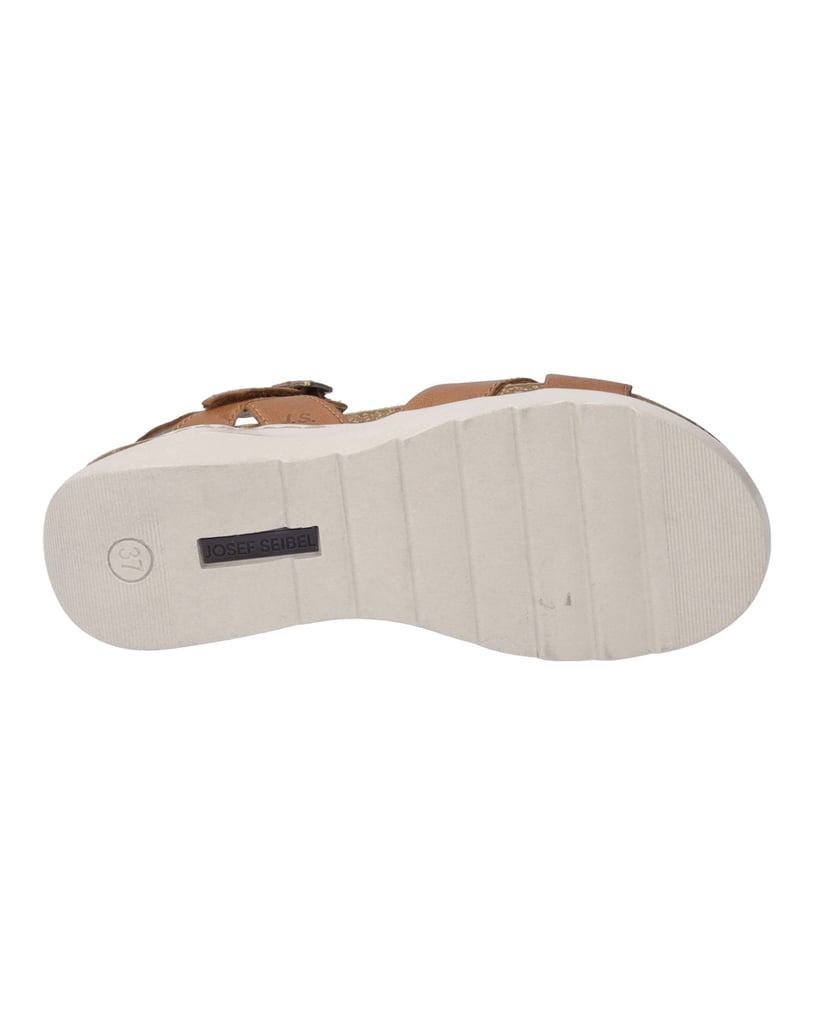 JOSEF-SEIBEL-Sandale-Celine-03,-camel-cognac