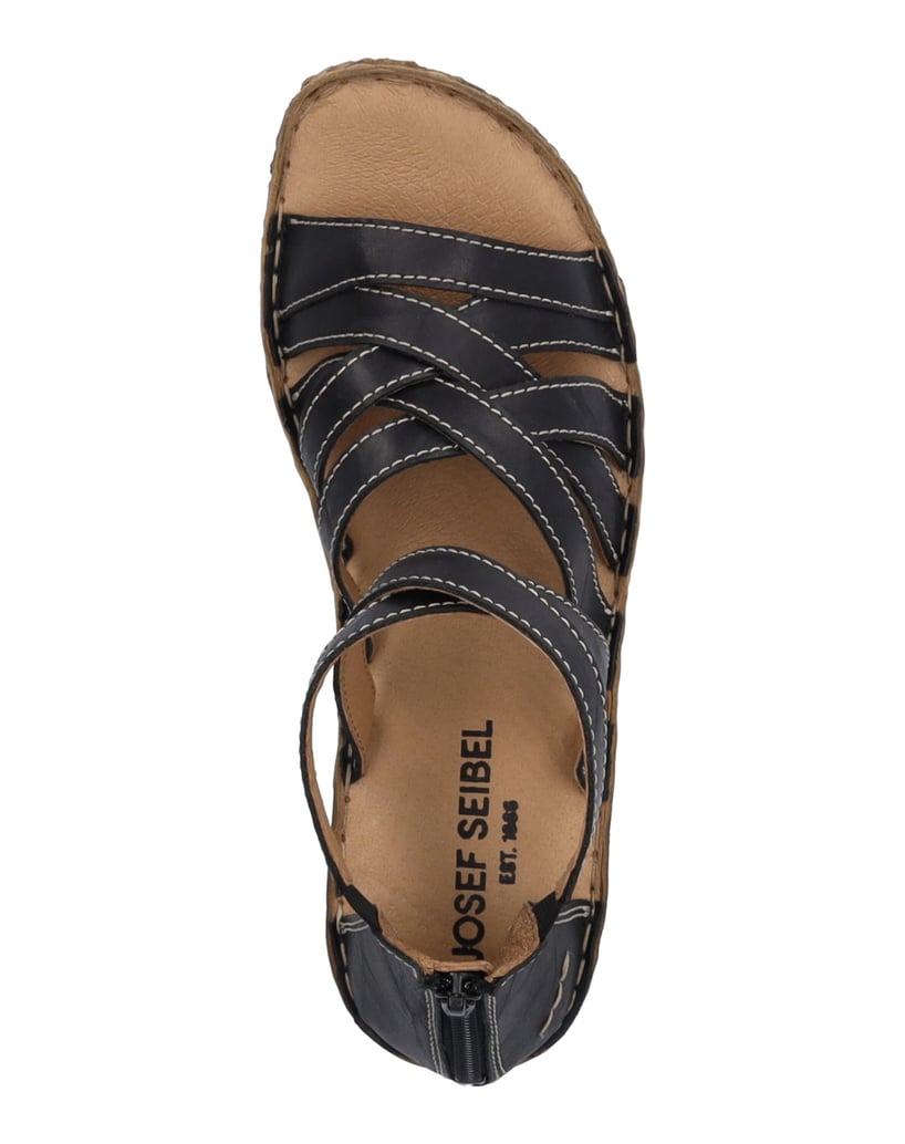 JOSEF-SEIBEL-Sandale-Rosalie-53,-schwarz-schwarz