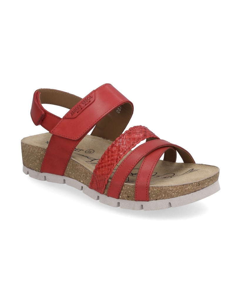 JOSEF-SEIBEL-Sandale-Lucie-03,-rot-rot