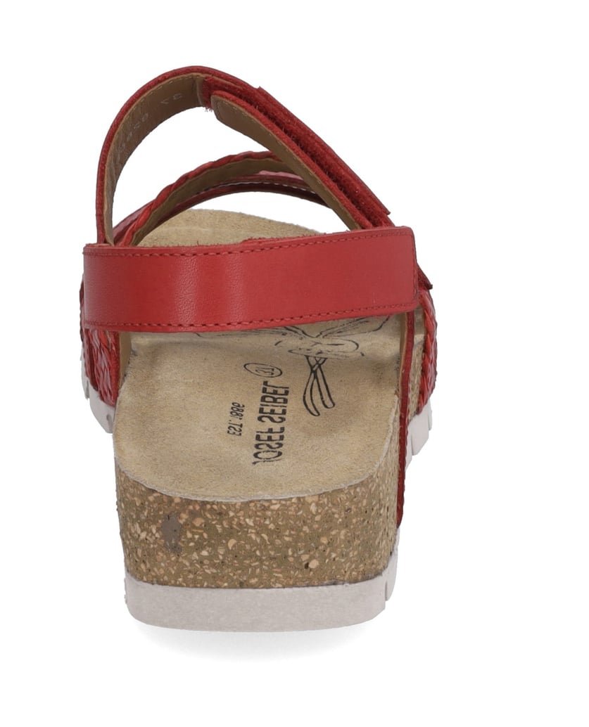 JOSEF-SEIBEL-Sandale-Lucie-03,-rot-rot