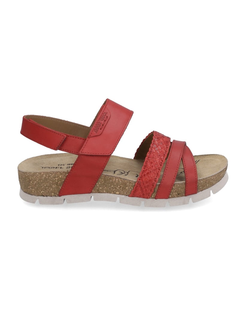 JOSEF-SEIBEL-Sandale-Lucie-03,-rot-rot