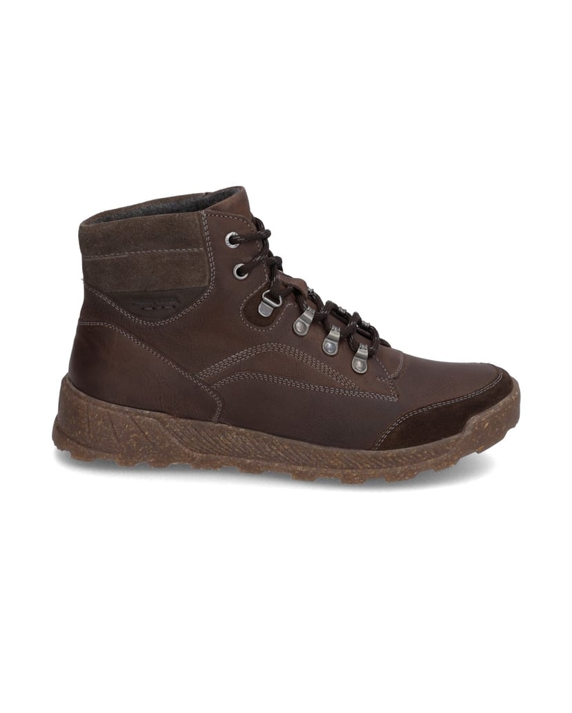 JOSEF-SEIBEL-Stiefelette-Raymond-02,-braun-kombi-braun