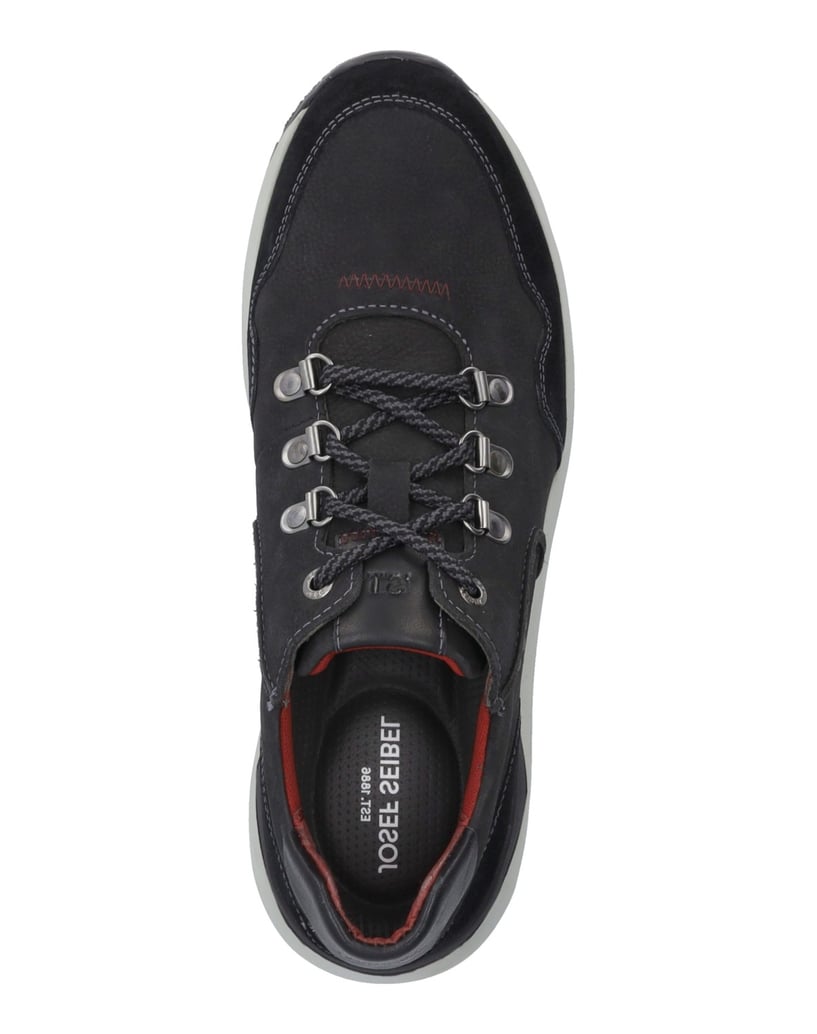 JOSEF-SEIBEL-Sneaker-Jeremiah-06,-schwarz-kombi-schwarz