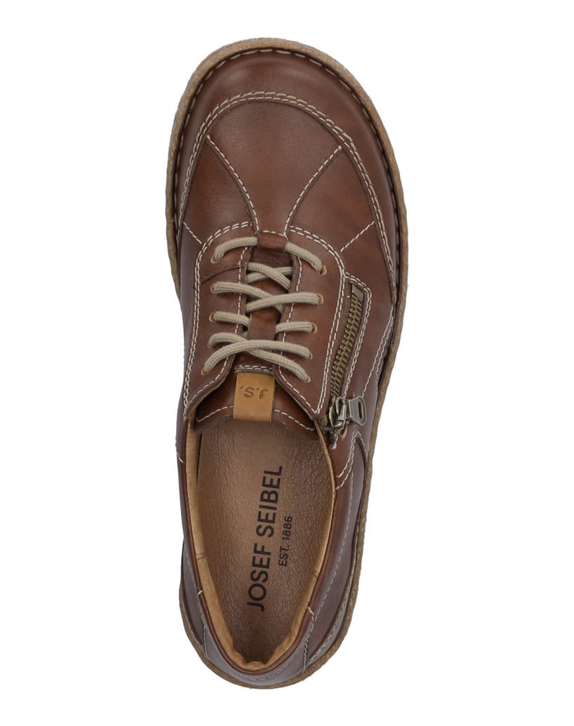 JOSEF-SEIBEL-Halbschuh-Neele-54,-brandy-kombi-braun