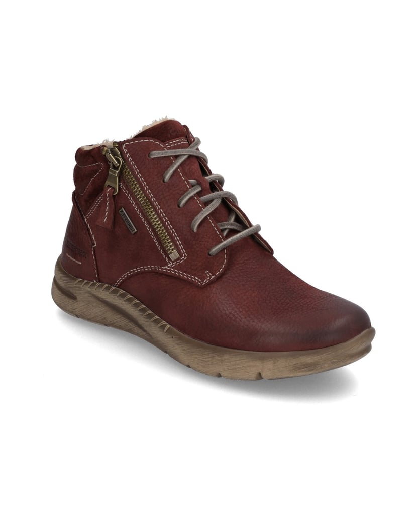 JOSEF-SEIBEL-Stiefelette-Conny-52,-bordeaux-rot