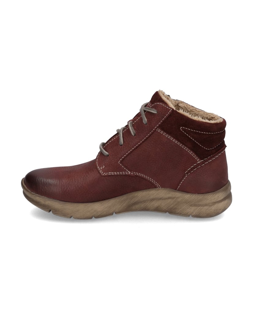 JOSEF-SEIBEL-Stiefelette-Conny-52,-bordeaux-rot