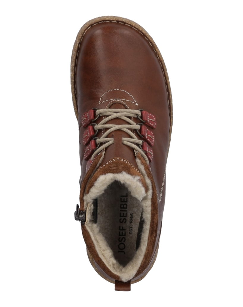 JOSEF-SEIBEL-Stiefelette-Neele-57,-brandy-kombi-braun