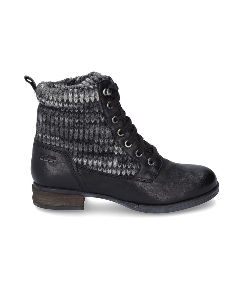 JOSEF-SEIBEL-Stiefelette-Sanja-17,-schwarz-kombi-schwarz