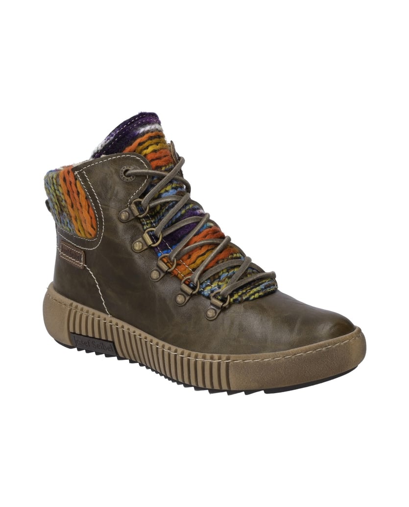 JOSEF-SEIBEL-Stiefelette-Maren-06,-oliv-multi-grün