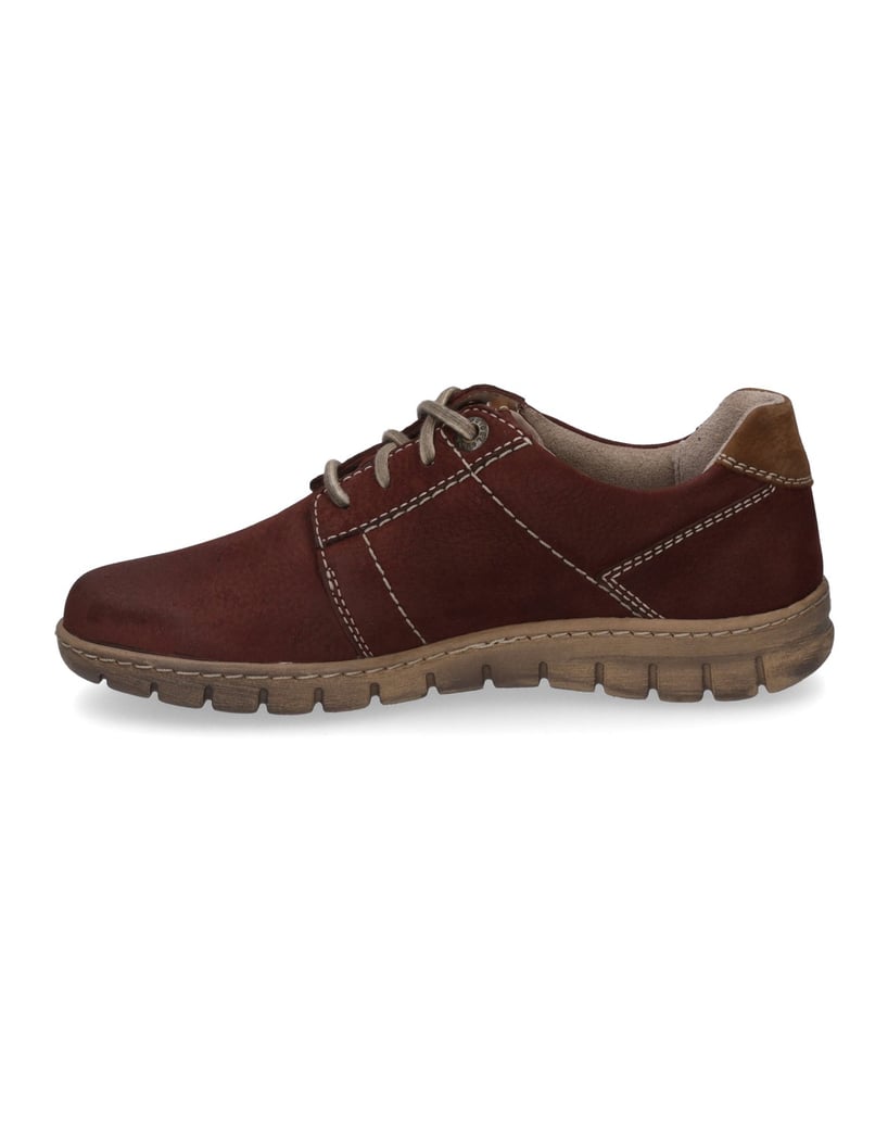 JOSEF-SEIBEL-Halbschuh-Steffi-59,-bordo-kombi-rot