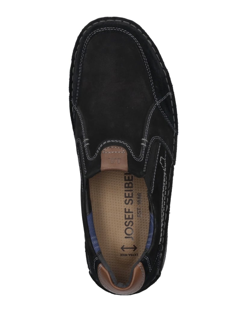 JOSEF-SEIBEL-Slipper-Anvers-63,-schwarz-kombi