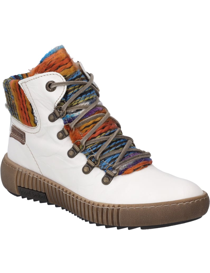 JOSEF-SEIBEL-Stiefelette-Maren-06,-weiss-multi