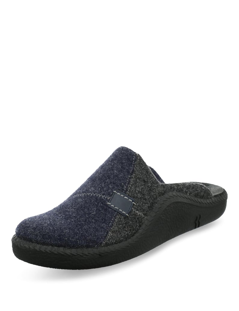 Westland-Hausschuh-Monaco-302,-dunkelblau-kombi