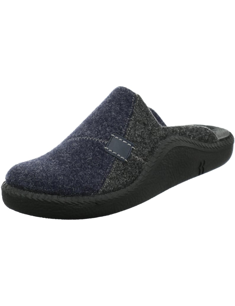 Westland-Hausschuh-Monaco-302,-dunkelblau-kombi