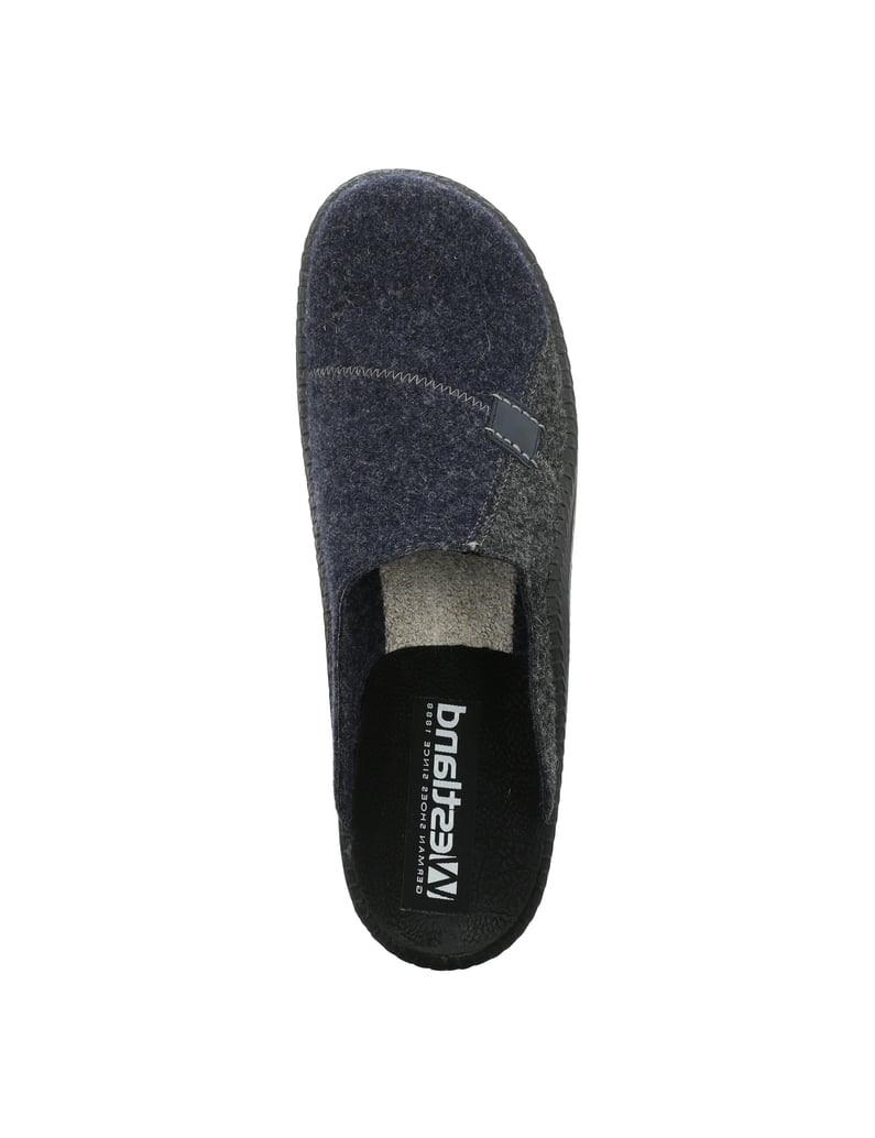 Westland-Hausschuh-Monaco-302,-dunkelblau-kombi