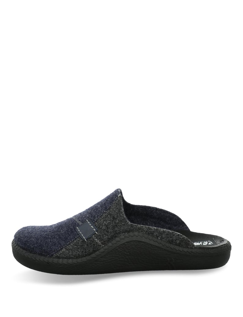 Westland-Hausschuh-Monaco-302,-dunkelblau-kombi