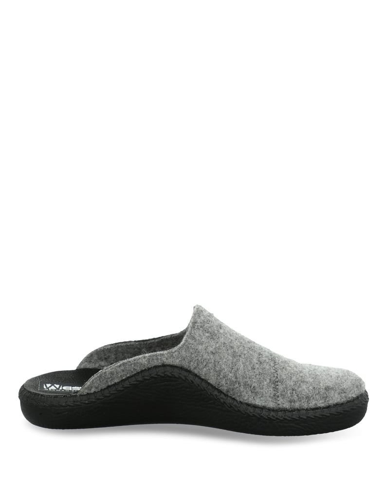 Westland-Hausschuh-Monaco-302,-hellgrau-kombi