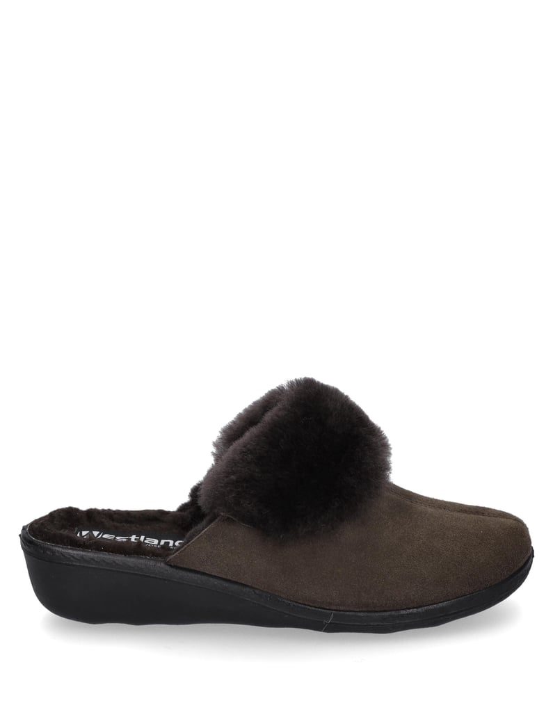 Westland-Hausschuh-Avignon-306,-mocca-braun