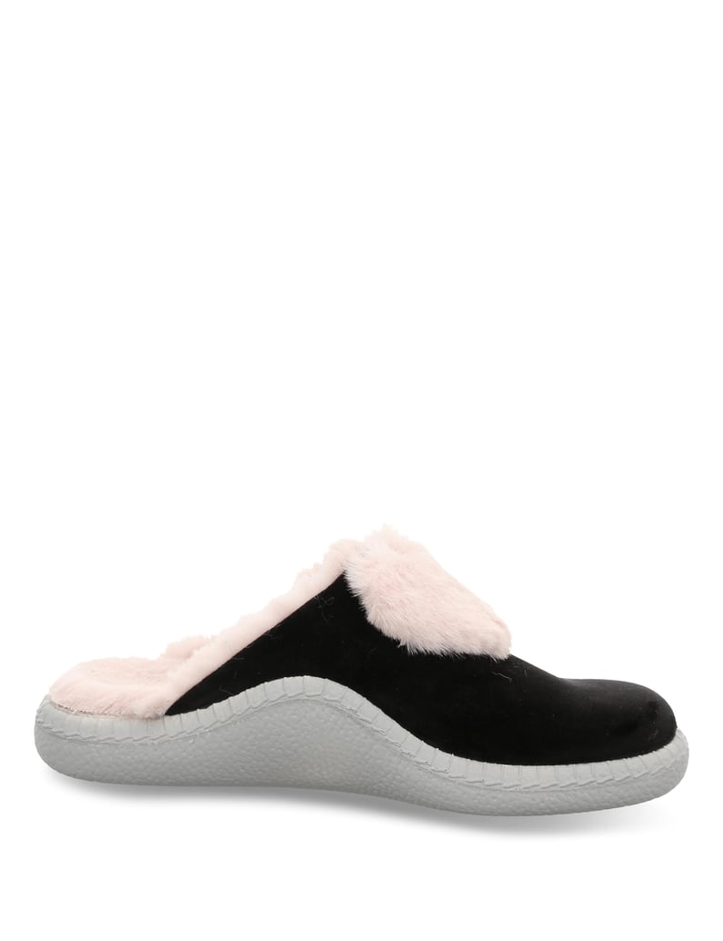 Westland-Hausschuh-Monaco-Damen-63,-schwarz-kombi