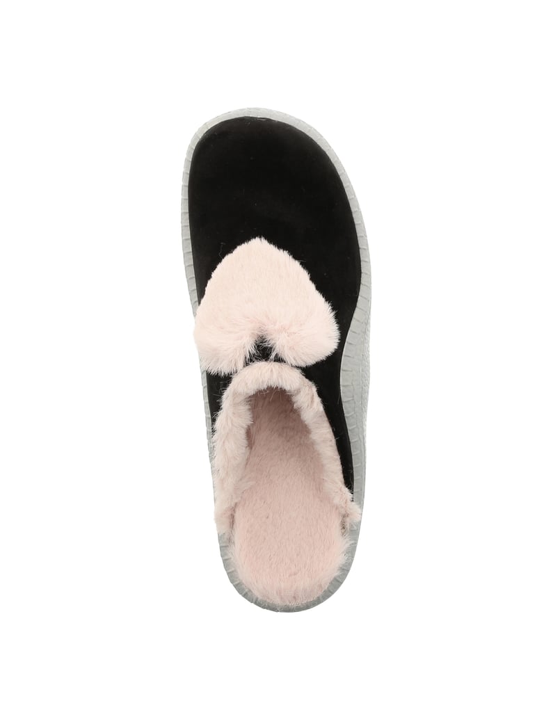 Westland-Hausschuh-Monaco-Damen-63,-schwarz-kombi