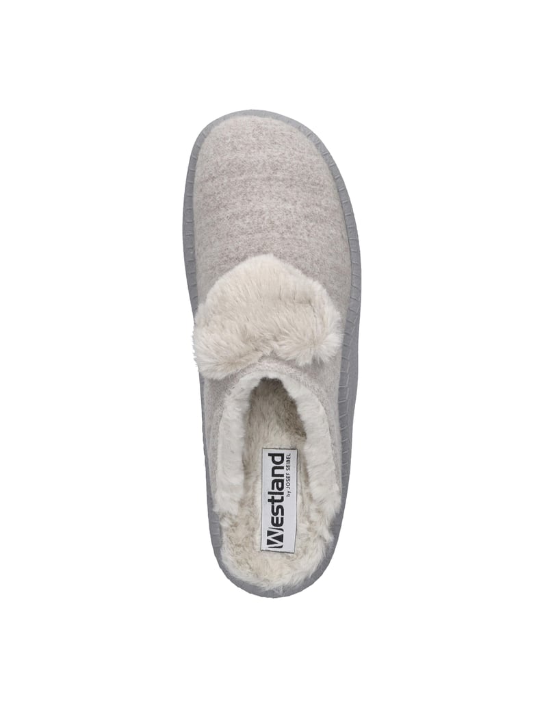 Westland-Hausschuh-Monaco-Damen-63,-beige-kombi