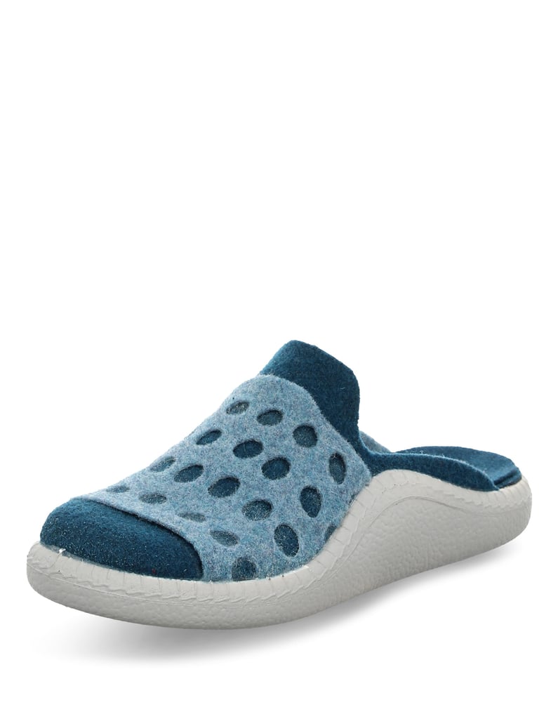 Westland-Hausschuh-Monaco-Damen-64,-petrol-kombi