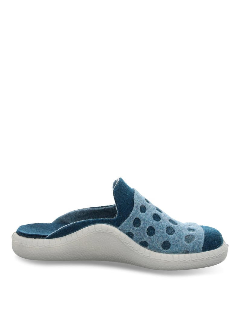 Westland-Hausschuh-Monaco-Damen-64,-petrol-kombi