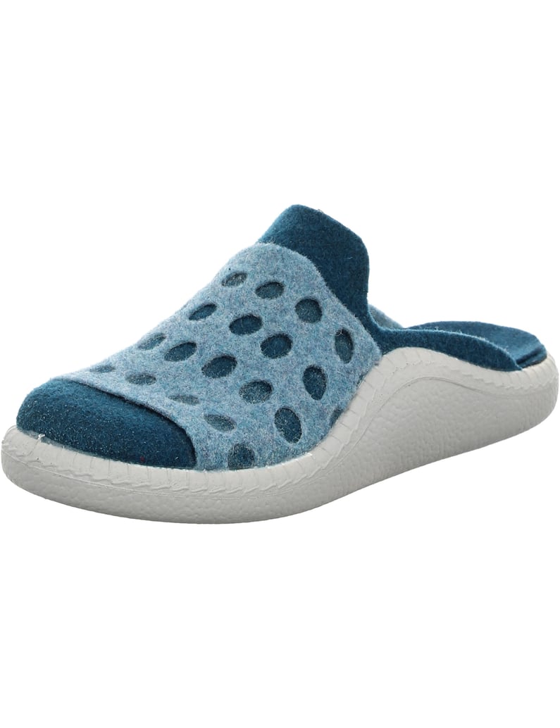 Westland-Hausschuh-Monaco-Damen-64,-petrol-kombi