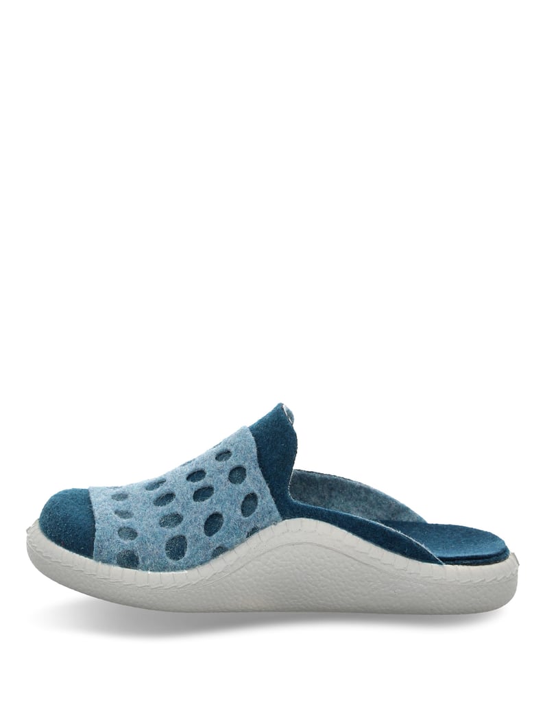 Westland-Hausschuh-Monaco-Damen-64,-petrol-kombi