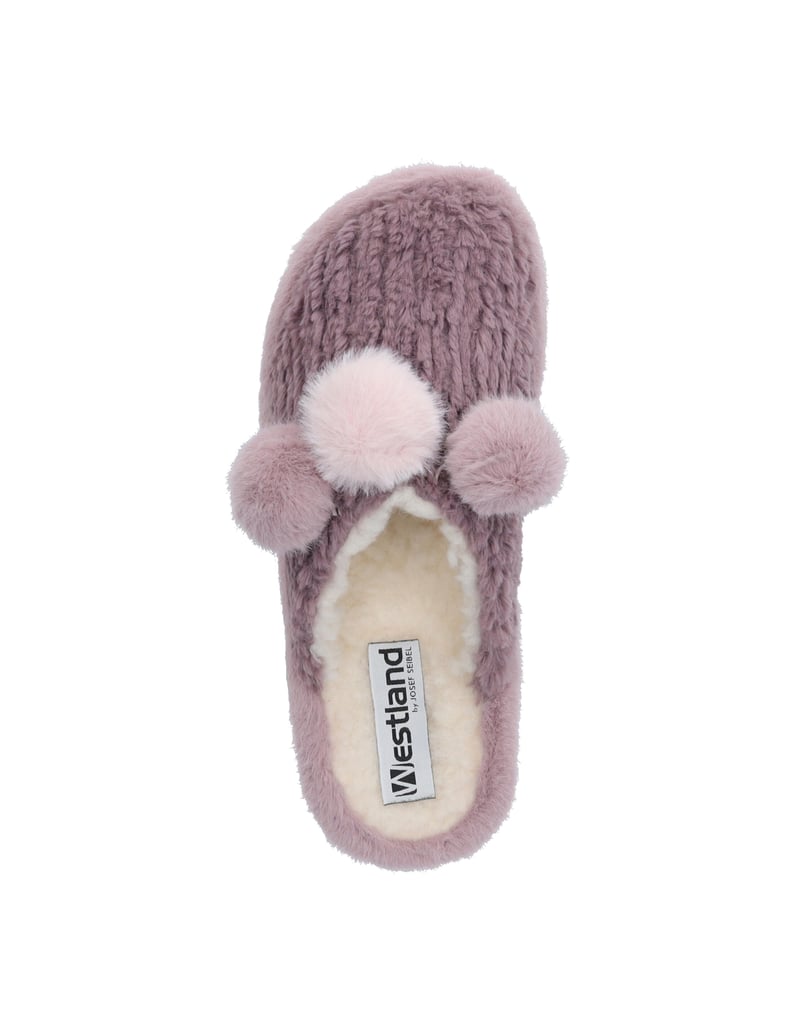 Westland-Hausschuh-Lille-105,-purple-kombi