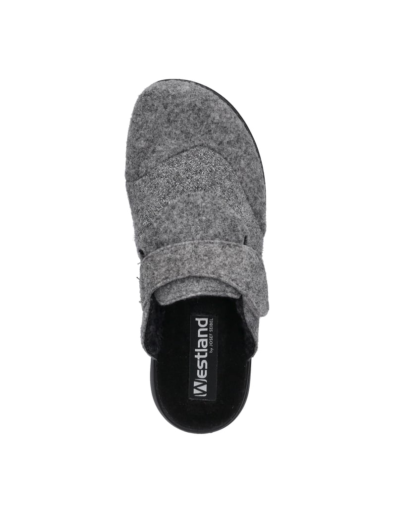 Westland-Hausschuh-Korsika-308,-hellgrau-hellgrau