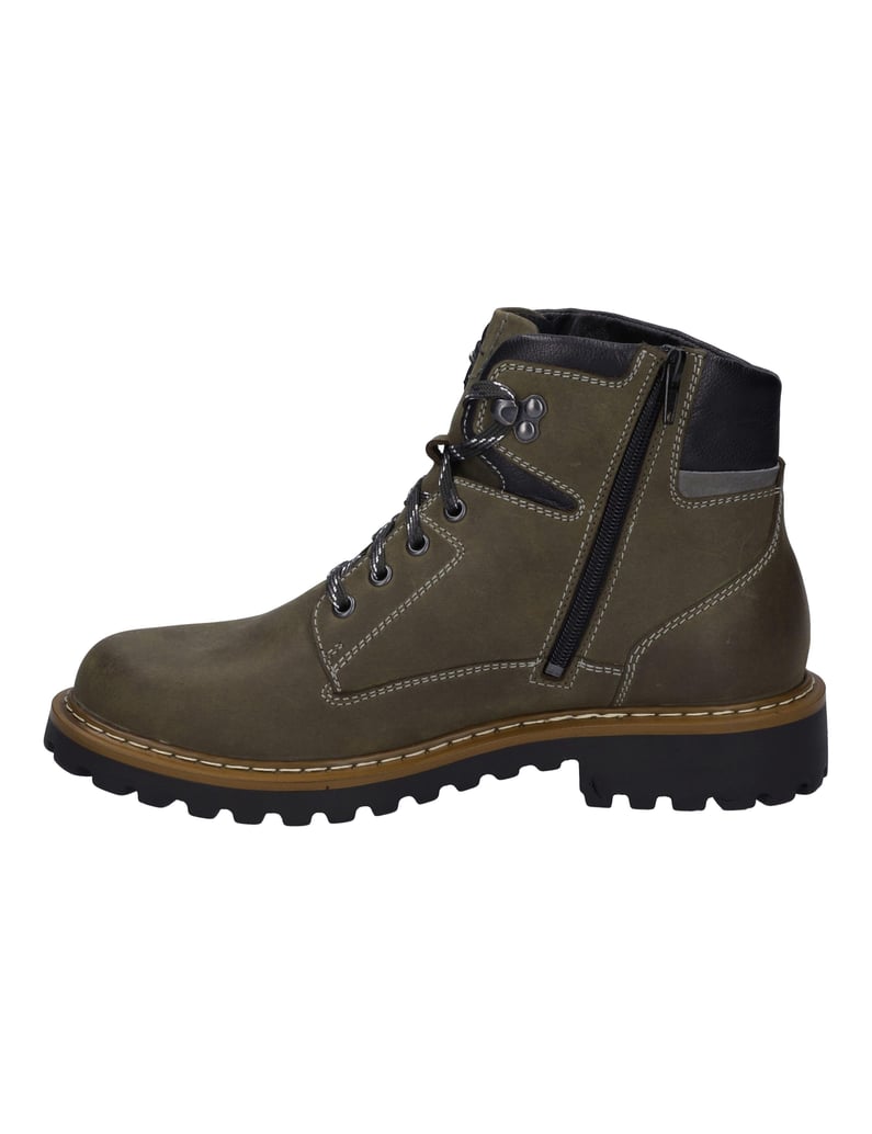 JOSEF-SEIBEL-Stiefelette-Chance-51,-oliv-kombi-grün
