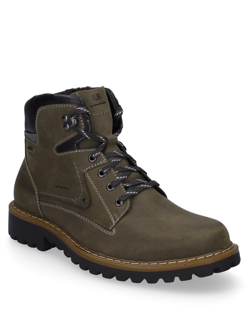 JOSEF-SEIBEL-Stiefelette-Chance-51,-oliv-kombi-grün