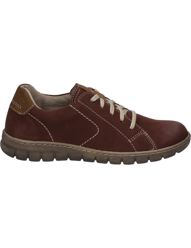 JOSEF-SEIBEL-Halbschuh-Steffi-62,-bordo-kombi-rot