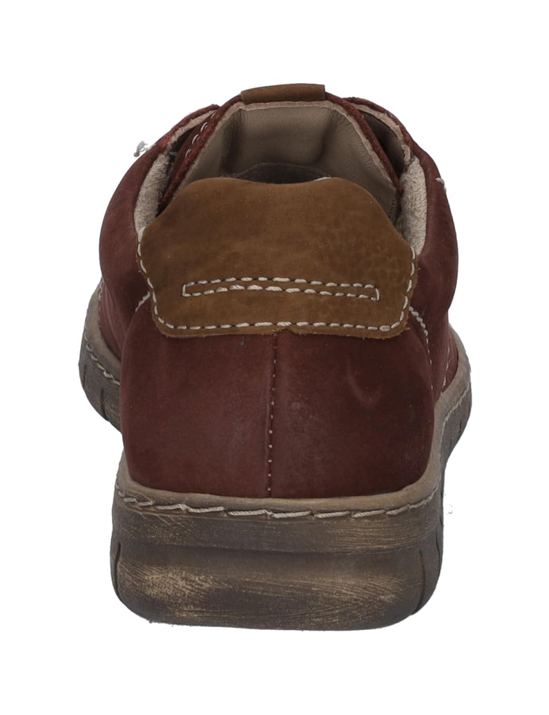 JOSEF-SEIBEL-Halbschuh-Steffi-62,-bordo-kombi-rot