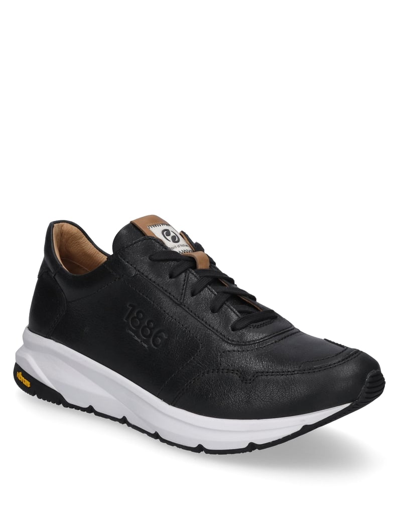 JOSEF-SEIBEL-Sneaker-Donald-01,-schwarz-kombi-schwarz